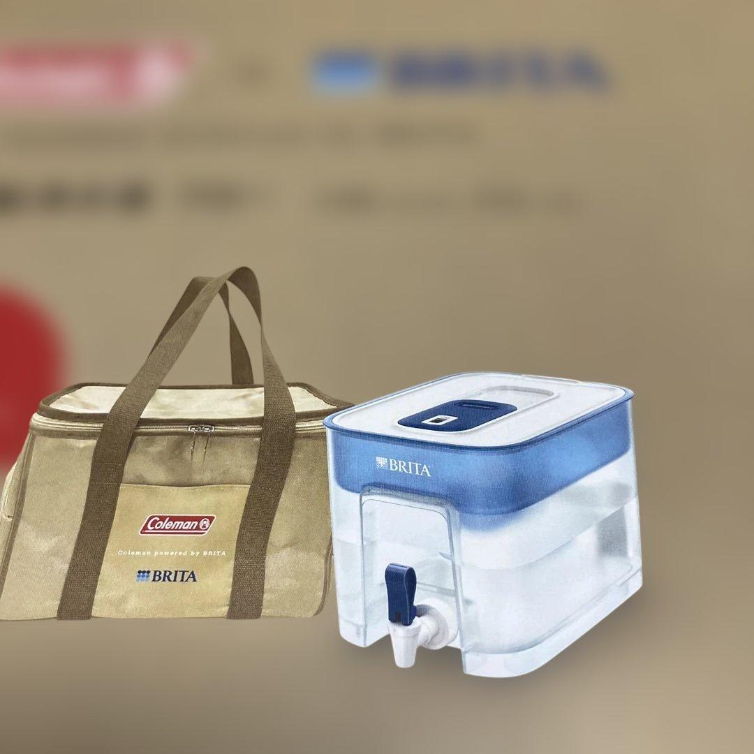 Coleman x BRITA タンク型浄水器 フロー