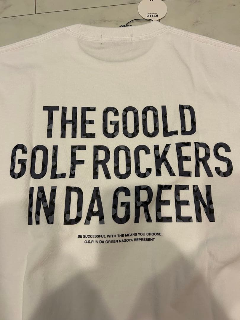 名古屋限定 GOOLD GOLF ROCKERS TEE XLノベルティ付き