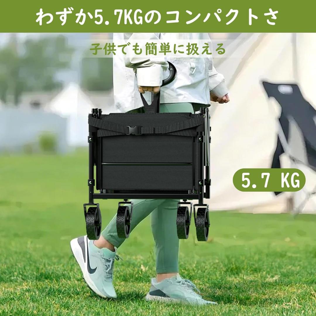 Raynesys キャリーワゴン 小型 容量65L-90L 耐荷重100kg 長