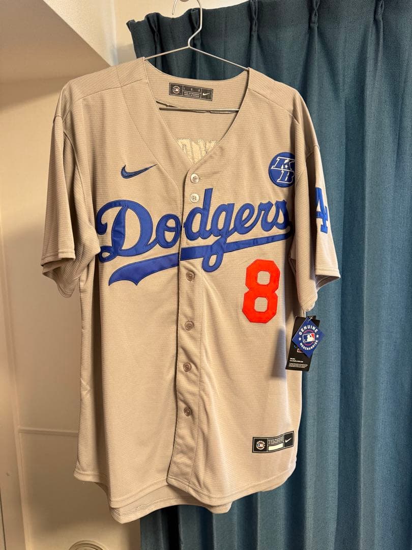 Nike Dodgers Bryant 24 ジャージ L グレー　日本未発売