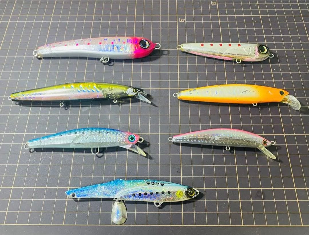 ルアー7個セット 青物、サワラ、サゴシ、シーバス　ルアー