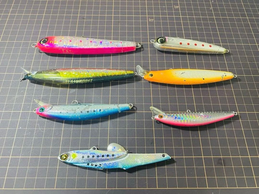 ルアー7個セット 青物、サワラ、サゴシ、シーバス　ルアー