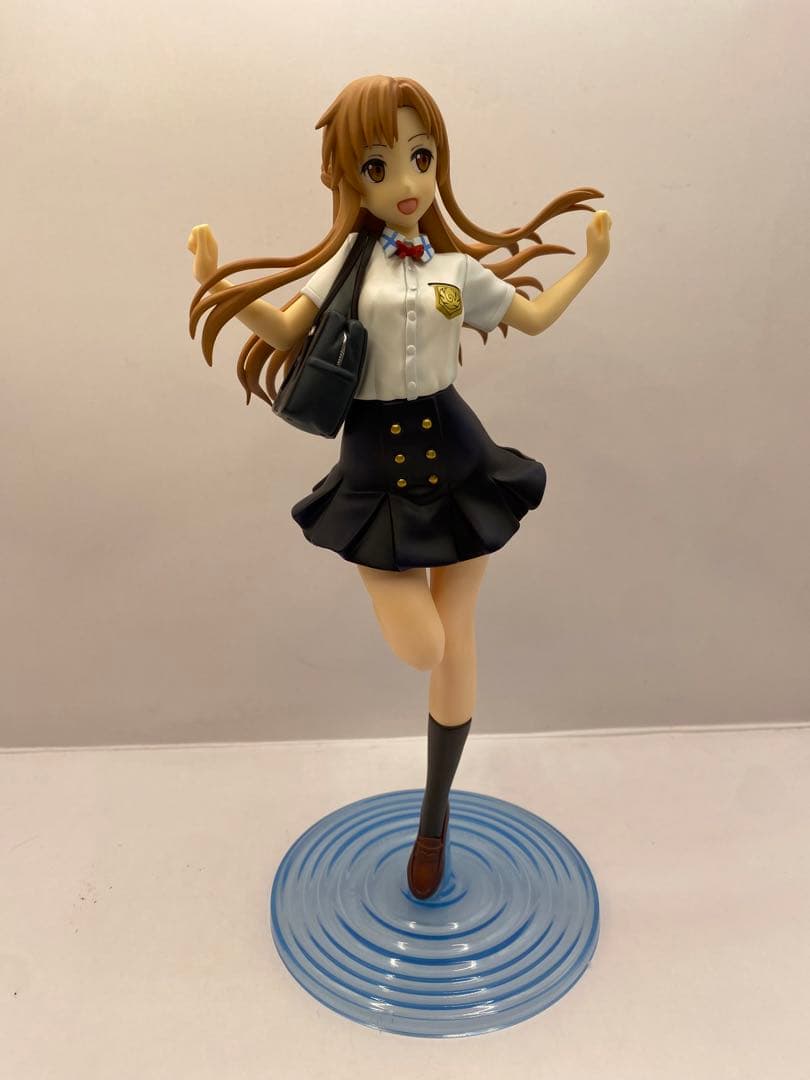 希少　キャラアニ 1/7 ソードアート・オンライン 結城 明日奈 夏制服ver.