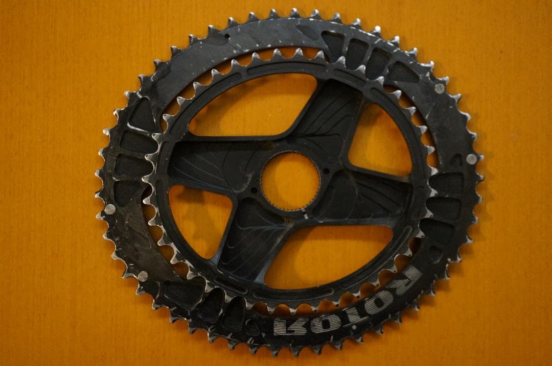 ROTOR 53-39T オーバルチェーンリング QRINGS 2X DM11速