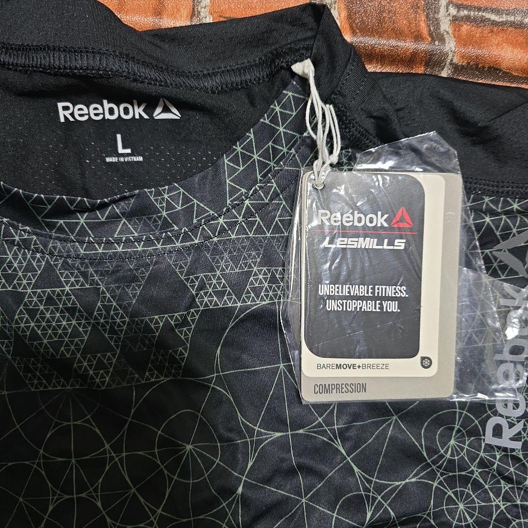 Reebok　LES MILLS タンクトップ Ｌサイズ ダークグレー新品未使用