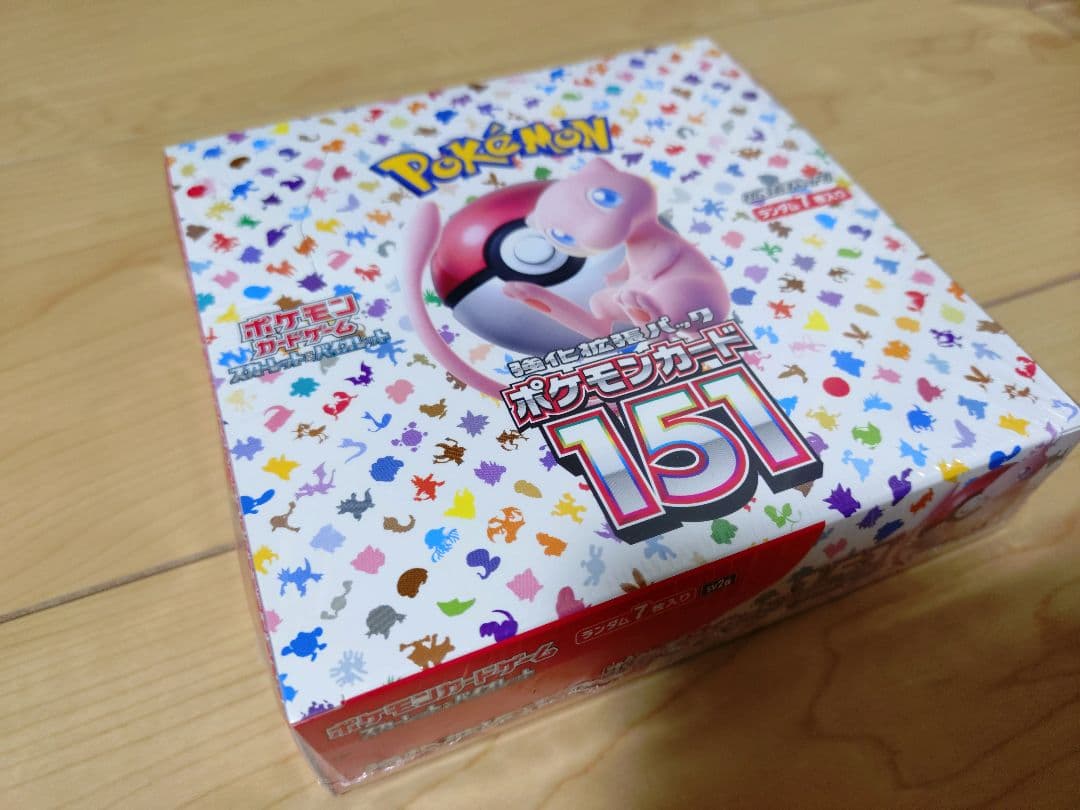 ポケモンカード151 BOX 未開封品 シュリンク付き