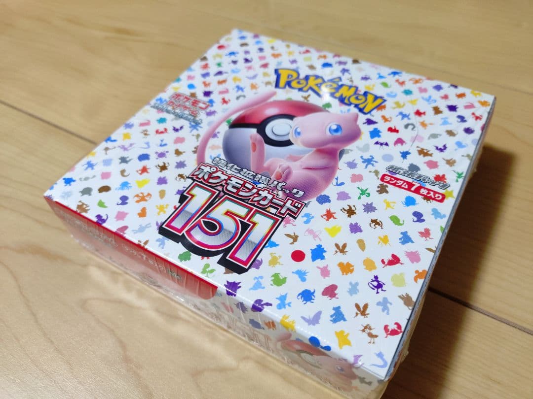 ポケモンカード151 BOX 未開封品 シュリンク付き