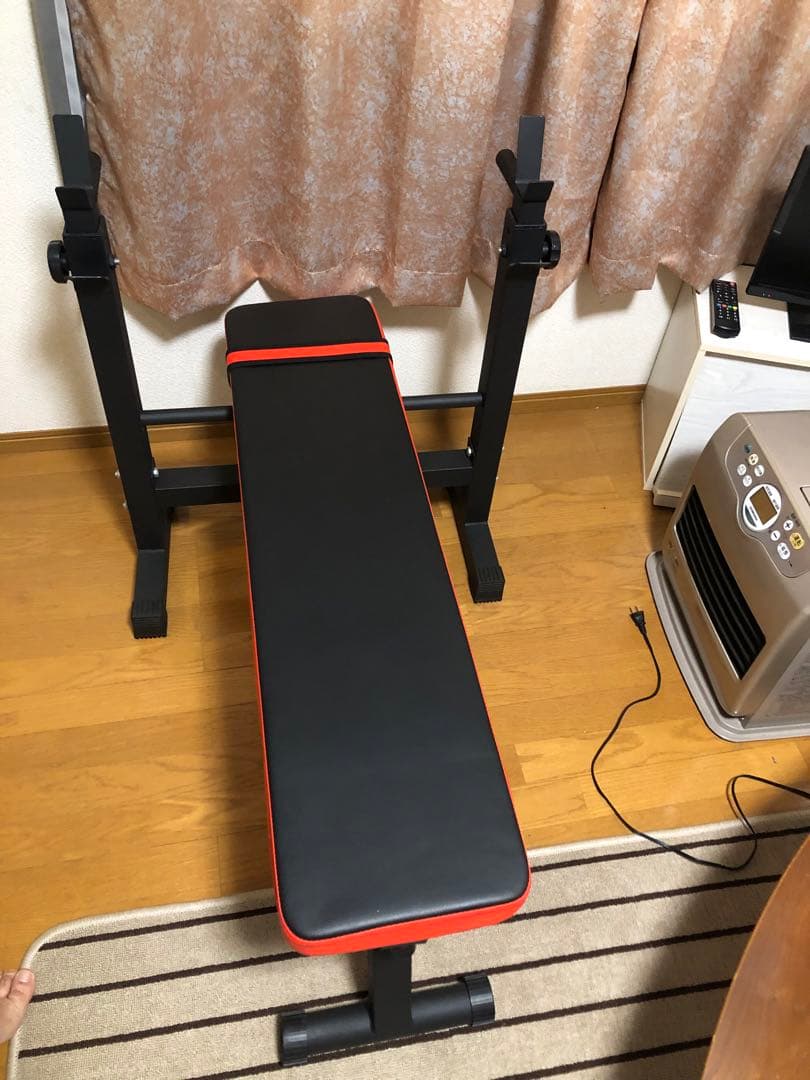筋トレセット　手渡し希望　北九州 ベンチプレス台　シャフト　ウェイト