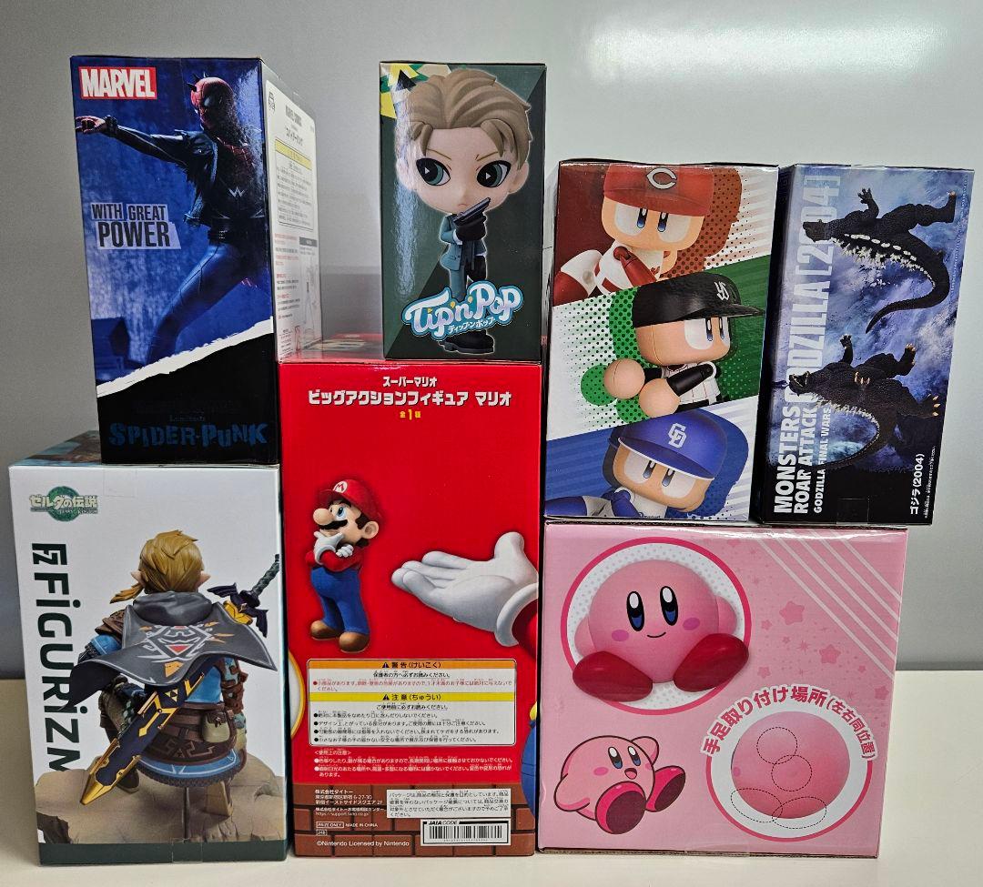 【3/19まで】【未開封】プライズフィギュア 9点セット ゲームキャラクター中心