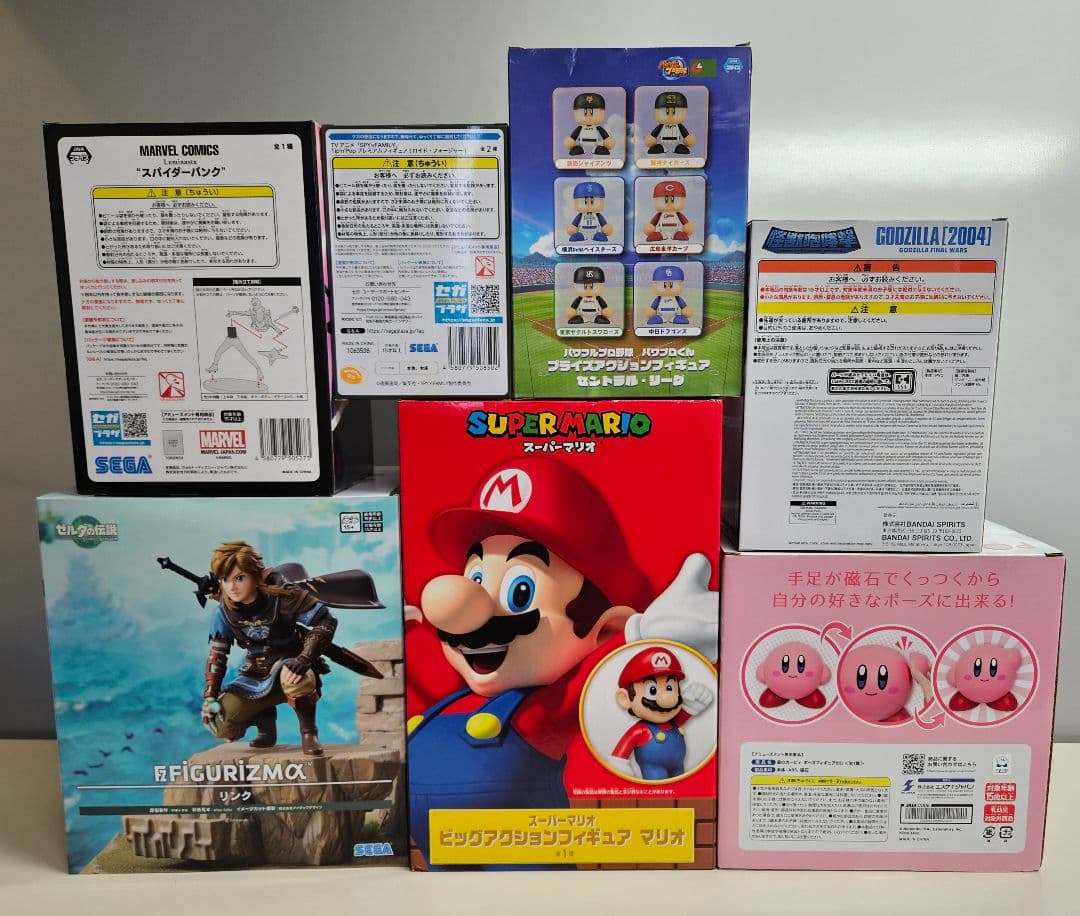 【3/19まで】【未開封】プライズフィギュア 9点セット ゲームキャラクター中心