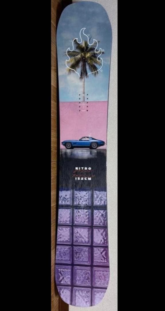 NITRO Cheap Thrills 24-25 スノーボード　使用回数少ない