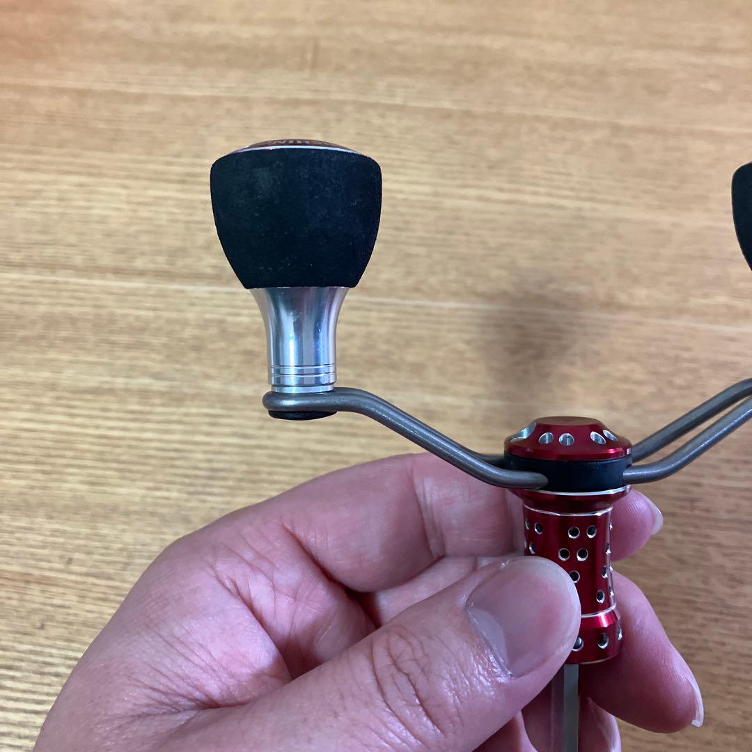 超激レア　スタジオオーシャンマーク　ダイワ用　6角軸　AC25 ダブルハンドル