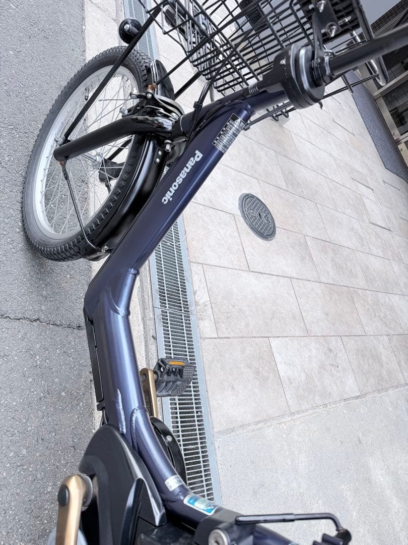 子供乗せ　パナソニック 電動アシスト自転車 チャイルドシート付き