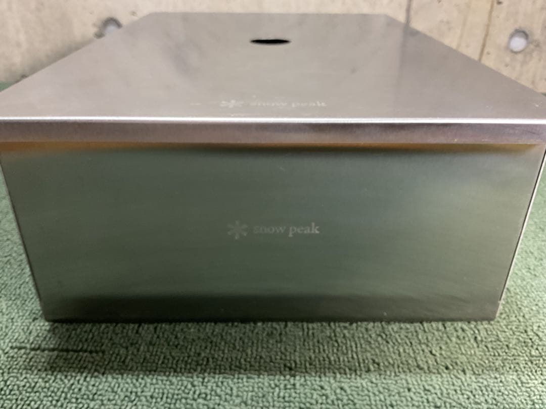 廃盤品 １ユニットボックス ＆ リッドトレー スノーピーク  peak