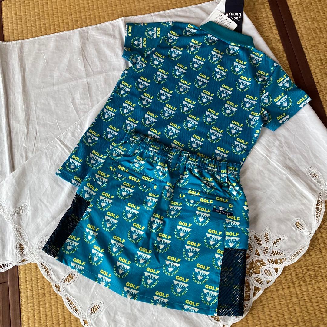 新品JACK BUNNY ジャックバニー　ポロシャツ スカート　セットアップS