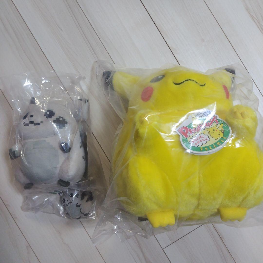 【3点セット】ポケモン はじまりのピカチュウ おかえり！ピカチュウ ぬいぐるみ