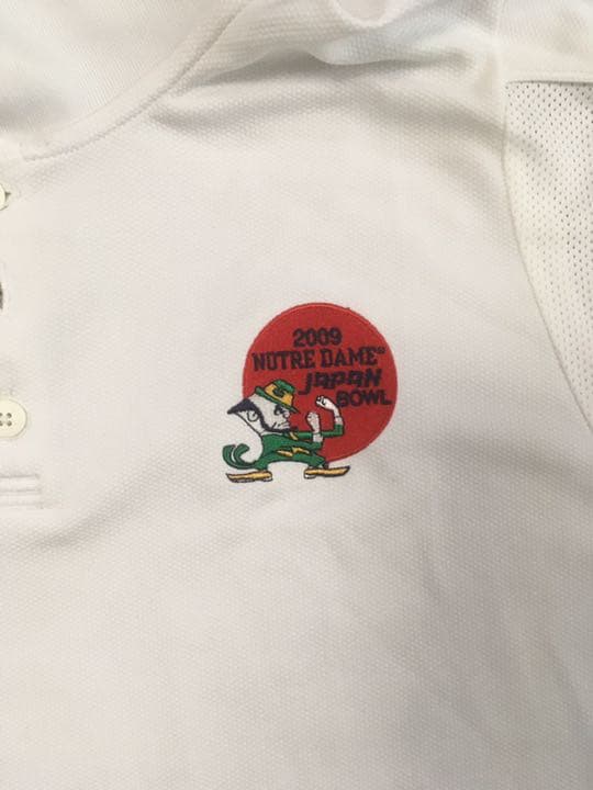 【非売品】ノートルダムジャパンボウル選手支給ポロシャツ