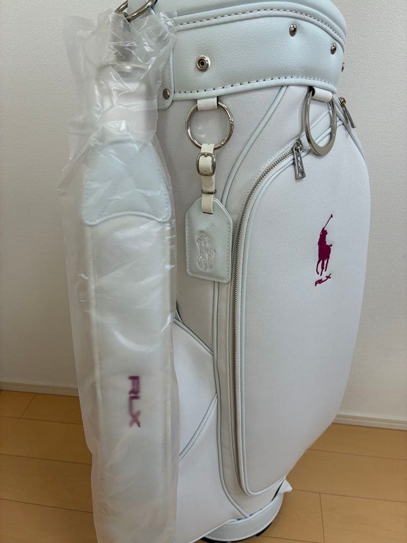 【✨新品・未使用✨】RLX ラルフローレン　ホワイト キャディバッグ