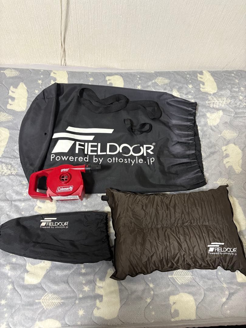 FIELD DOOR インフレータマット　おまけ付き