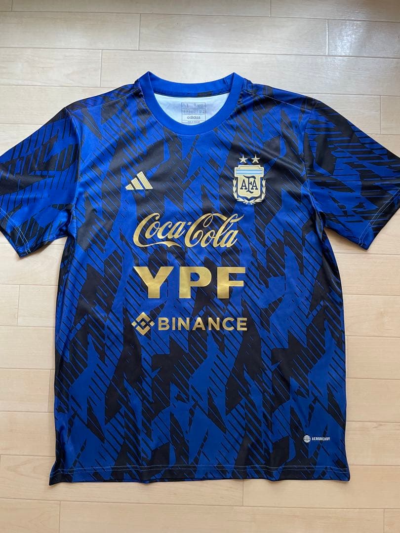 アルゼンチン代表 2022W杯前 練習着 スポンサー入