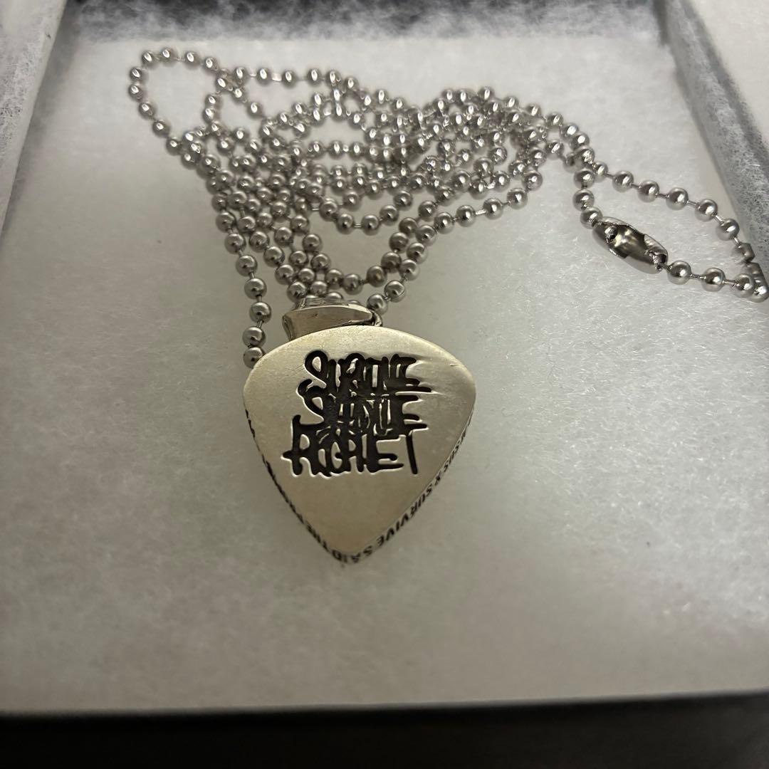 サバプロ　ネックレス　SSTP x OJ Skull Pick Pendant