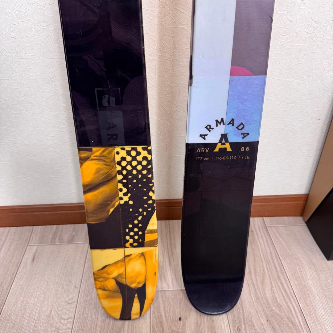 ARMADA ARV86 177cm スキー板 美品