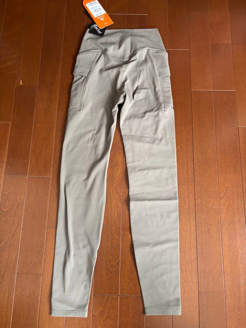 新品！andar 裏起毛ポケットレギンス　 M スモーキーウッドブラウン