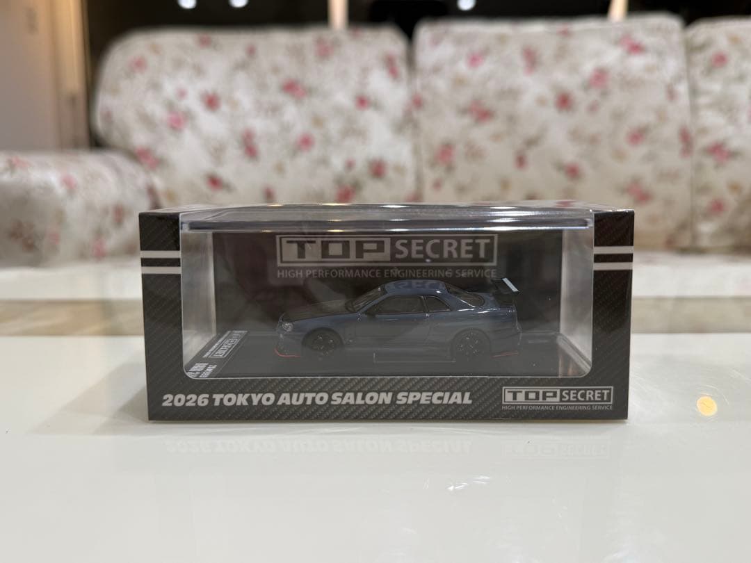 シリアルナンバー28番！ 1/64 GTR R34 東京オートサロン2026