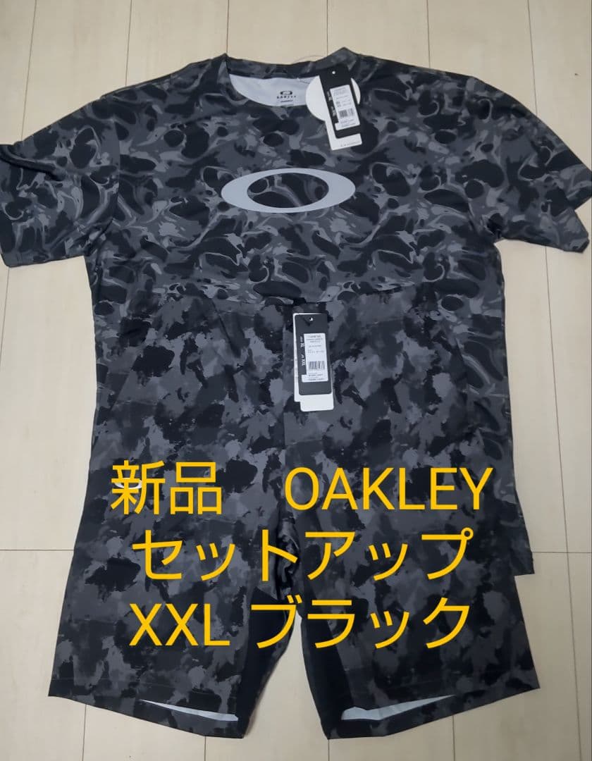 新品　オークリー Tシャツ ハーフパンツ 上下 メンズ セットアップ XXL