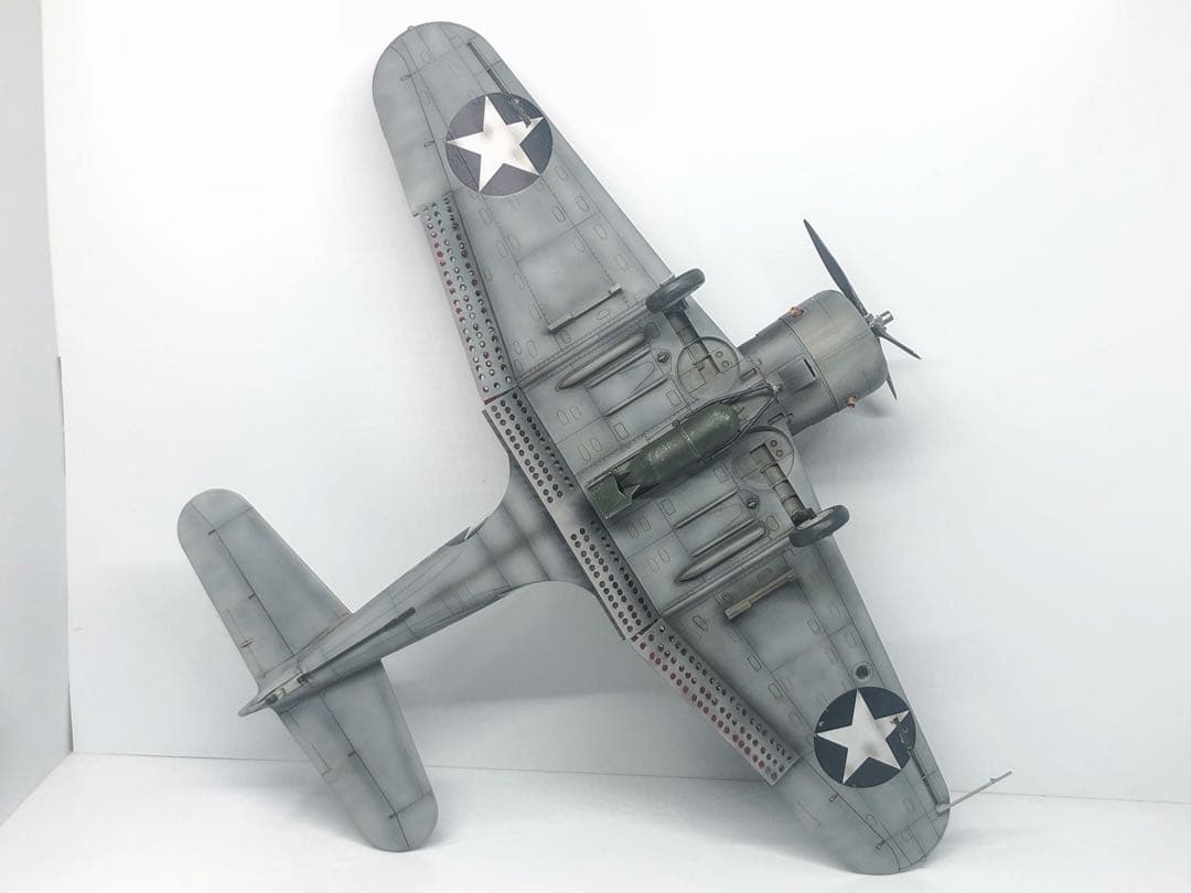 【海賊プラモデル屋完成品】TAMIYA 1/48 SBD-3急降下爆撃機完成品