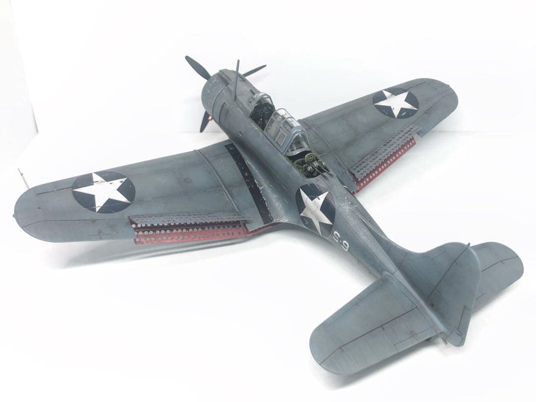 【海賊プラモデル屋完成品】TAMIYA 1/48 SBD-3急降下爆撃機完成品