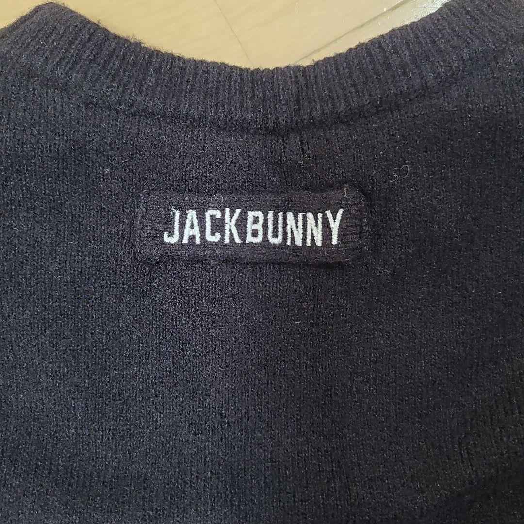 Jack Bunny ゴルフニットセーター サイズ5 黒