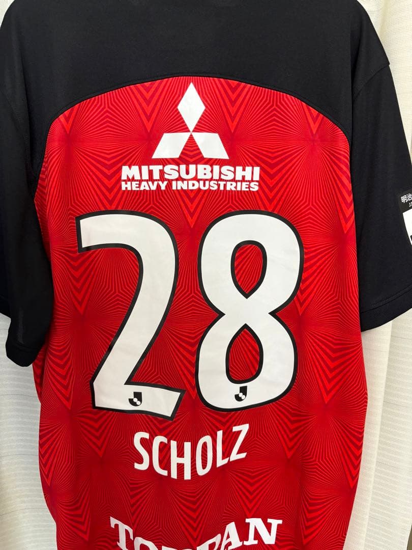 浦和レッズ　ショルツ　2023 ホーム　ユニフォーム　2XL アレクサンダー