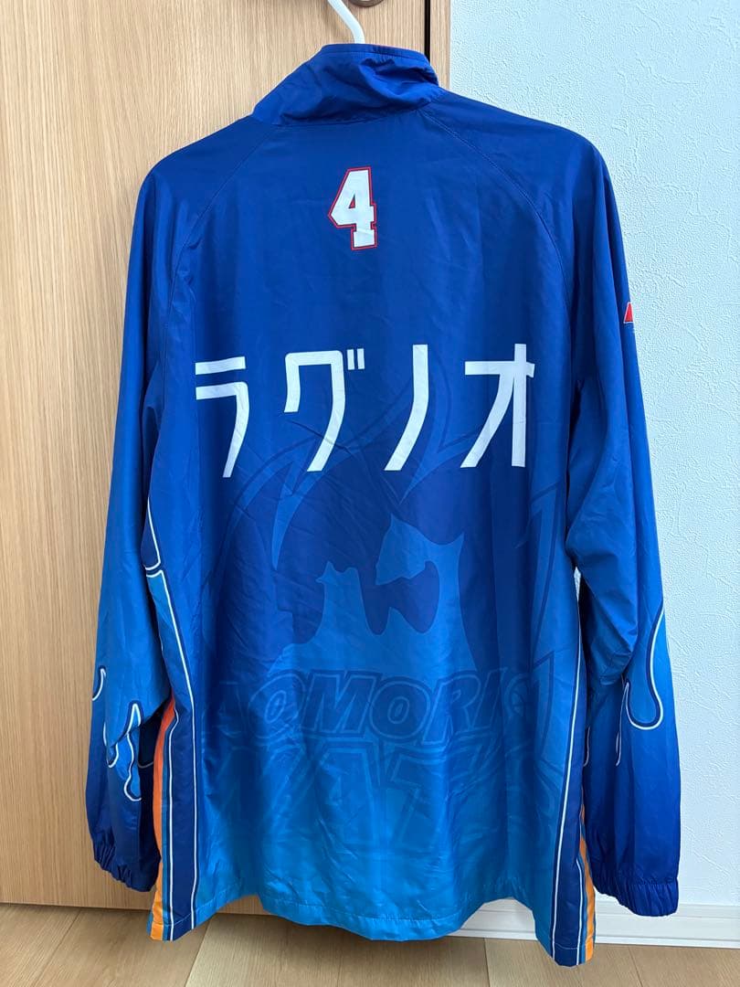 Bリーグ ウォームアップジャケット 背番号4 青森ワッツ　サイズM