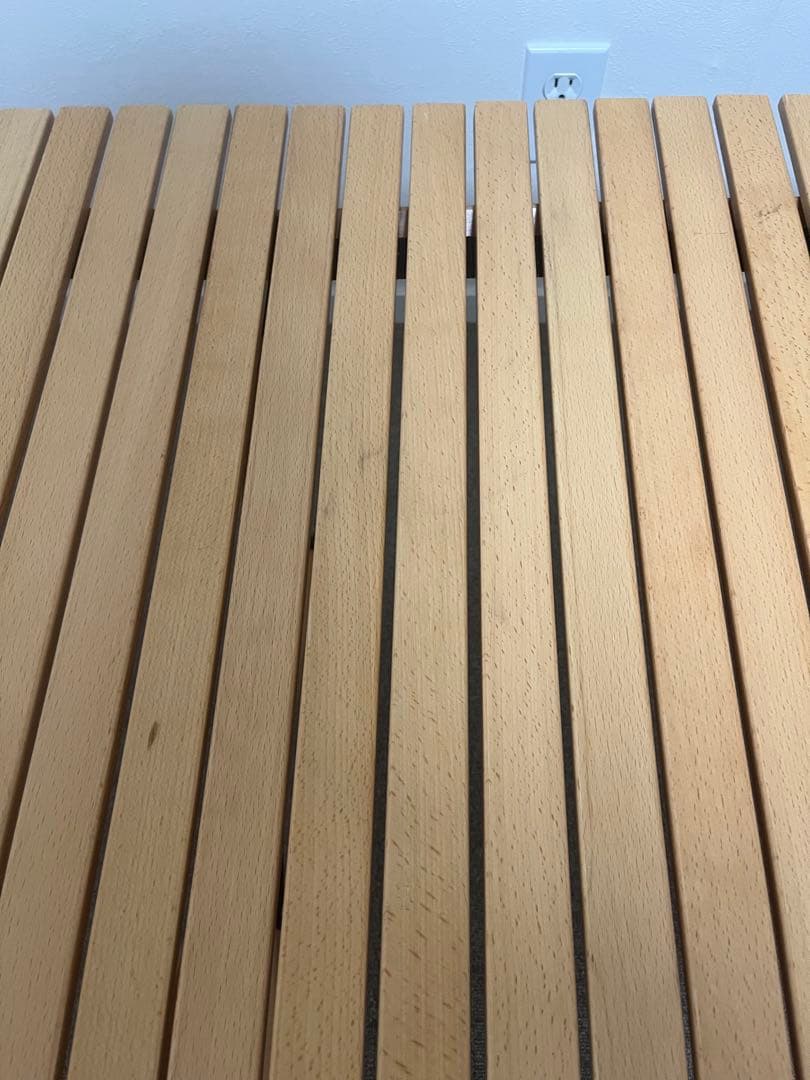 FIELDDOOR ウッドロールトップテーブル　70×120cm