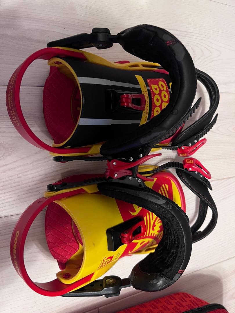 新品　希少　COBRA DOGS UNION コラボ　ビンディング　ユニオン