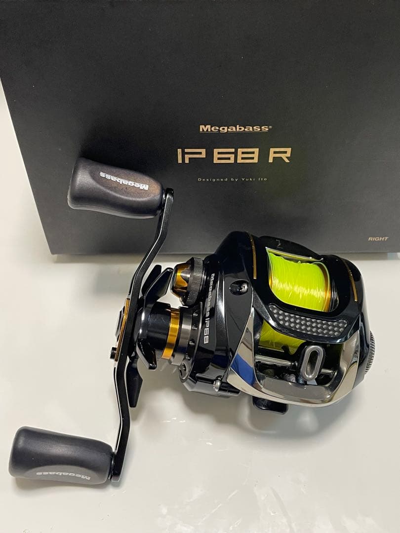megabass メガバスip68r リール