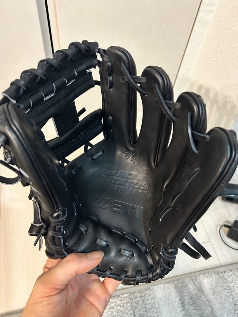 ZETT 硬式オーダー　今宮モデル　小指２本　新品未使用　キップレザー　日本製
