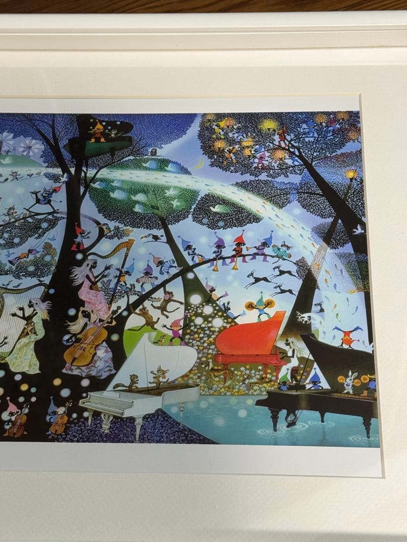 藤城清治 こびとの楽園