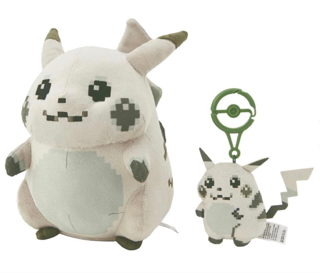 新品未開封　初版　はじまりのピカチュウ ぬいぐるみ＋マスコット 2点セット