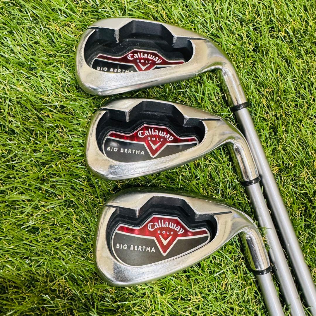 【女性用】Callaway BIG BERTHA レディース アイアンセット