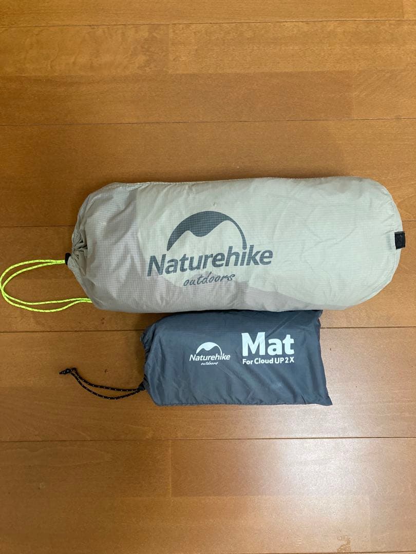 Naturehike Cloud UP 2 テント　キャンプ用テント　マット付き