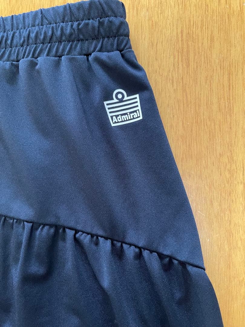 Admiral テニスウェアセット Lグレー、黒