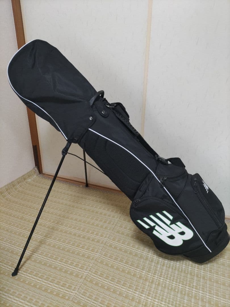 New Balance ゴルフスタンドバッグ ブラック