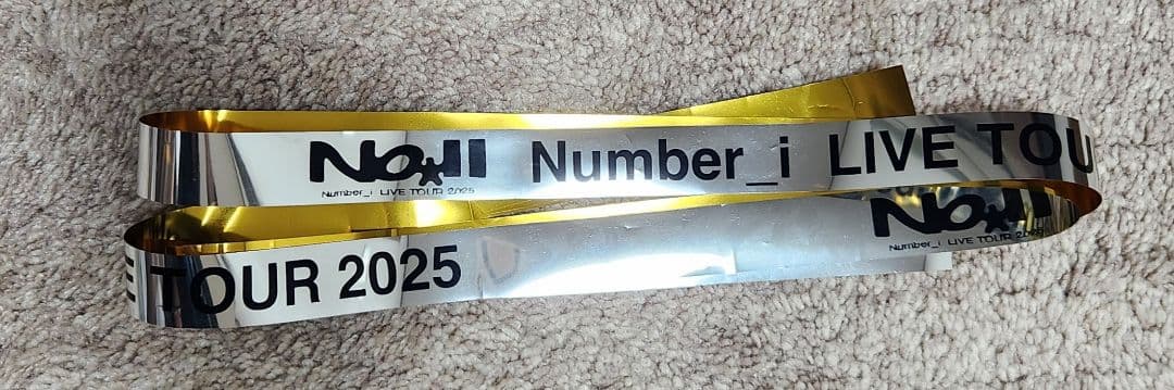 【銀テープ付】Number_i　No.II　Tシャツ　新品未開封品