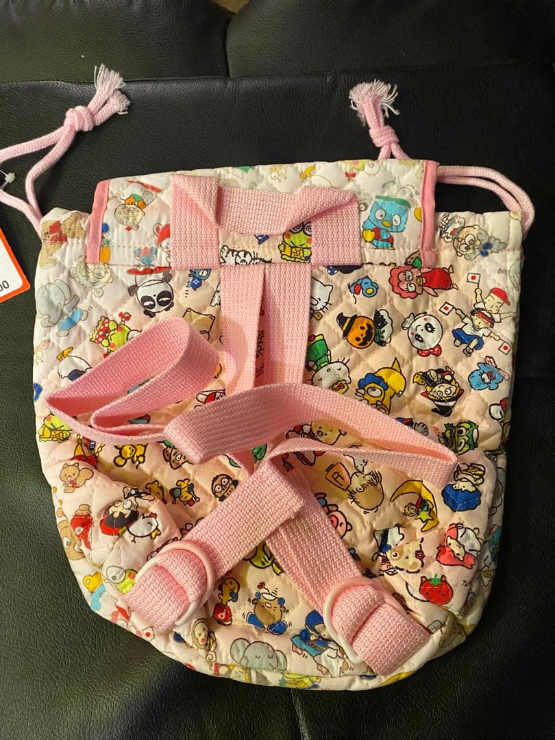 サンリオ　激レア生地　キルティングバッグ　コットンフラワー　幻の柄　コレクション