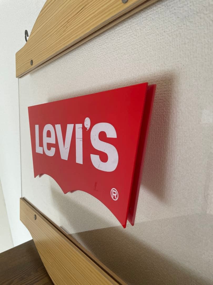 【非売品】Levi's 店舗用ロゴプレート ヴィンテージ