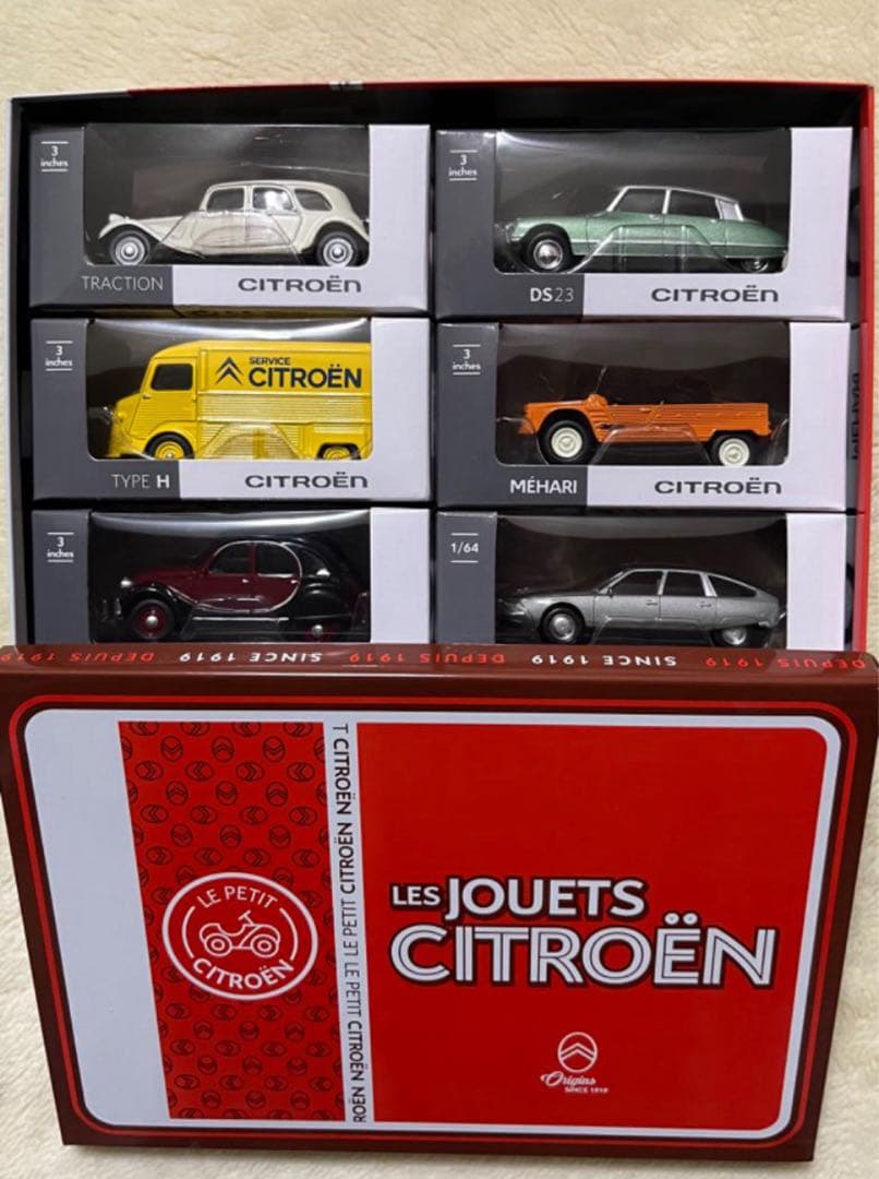 【レア未使用】 CITROËN ミニカーセット