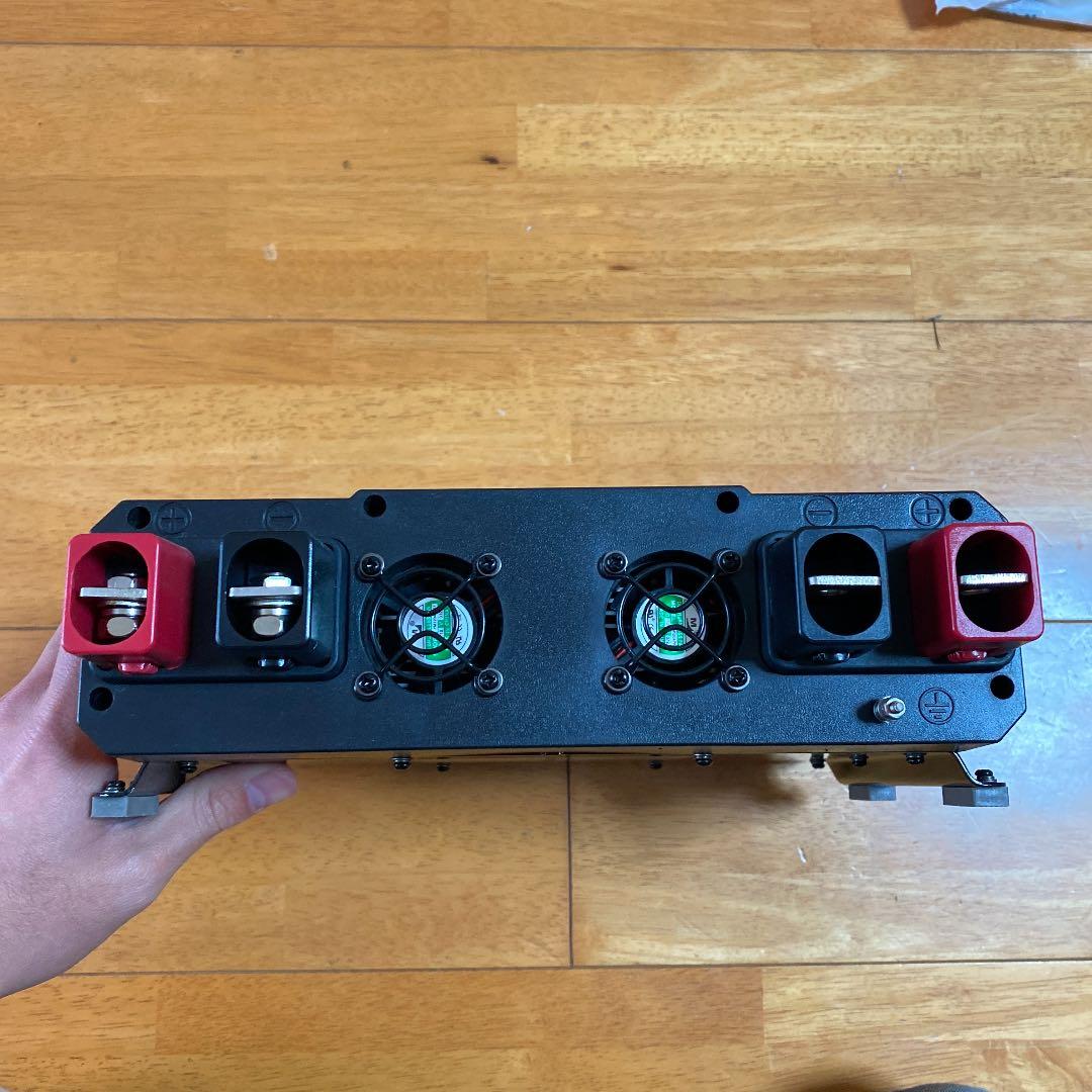 DC/AC インバーター　2000W アイソレーター　コードケーブル付き
