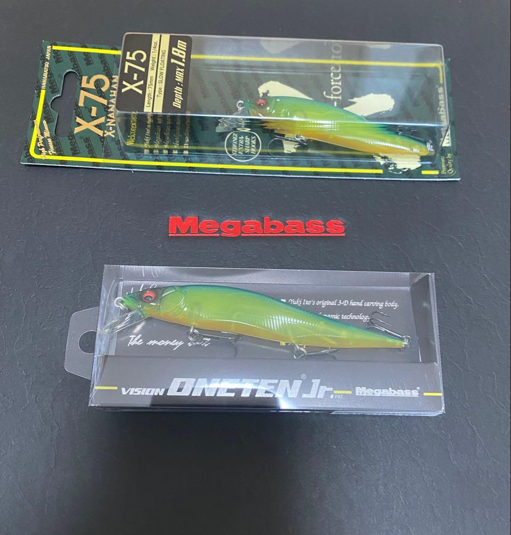 ルアー・フライ Megabass X-75 & VISION ONETEN Jr.SP-C